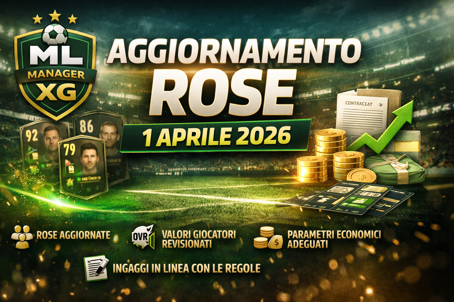 Aggiornamento Rose – 1 Aprile 2026
