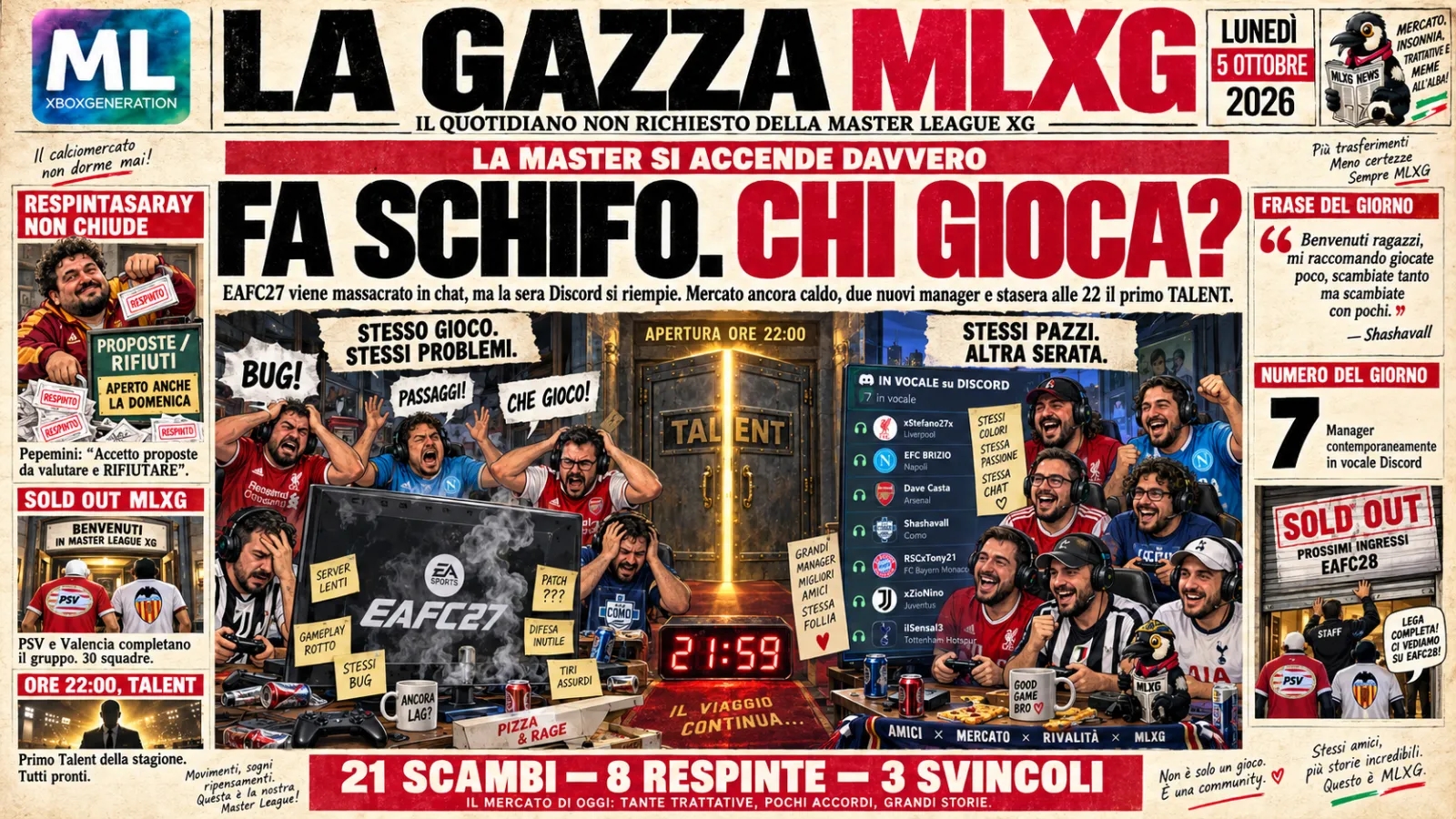 🎮 FA SCHIFO. CHI GIOCA?