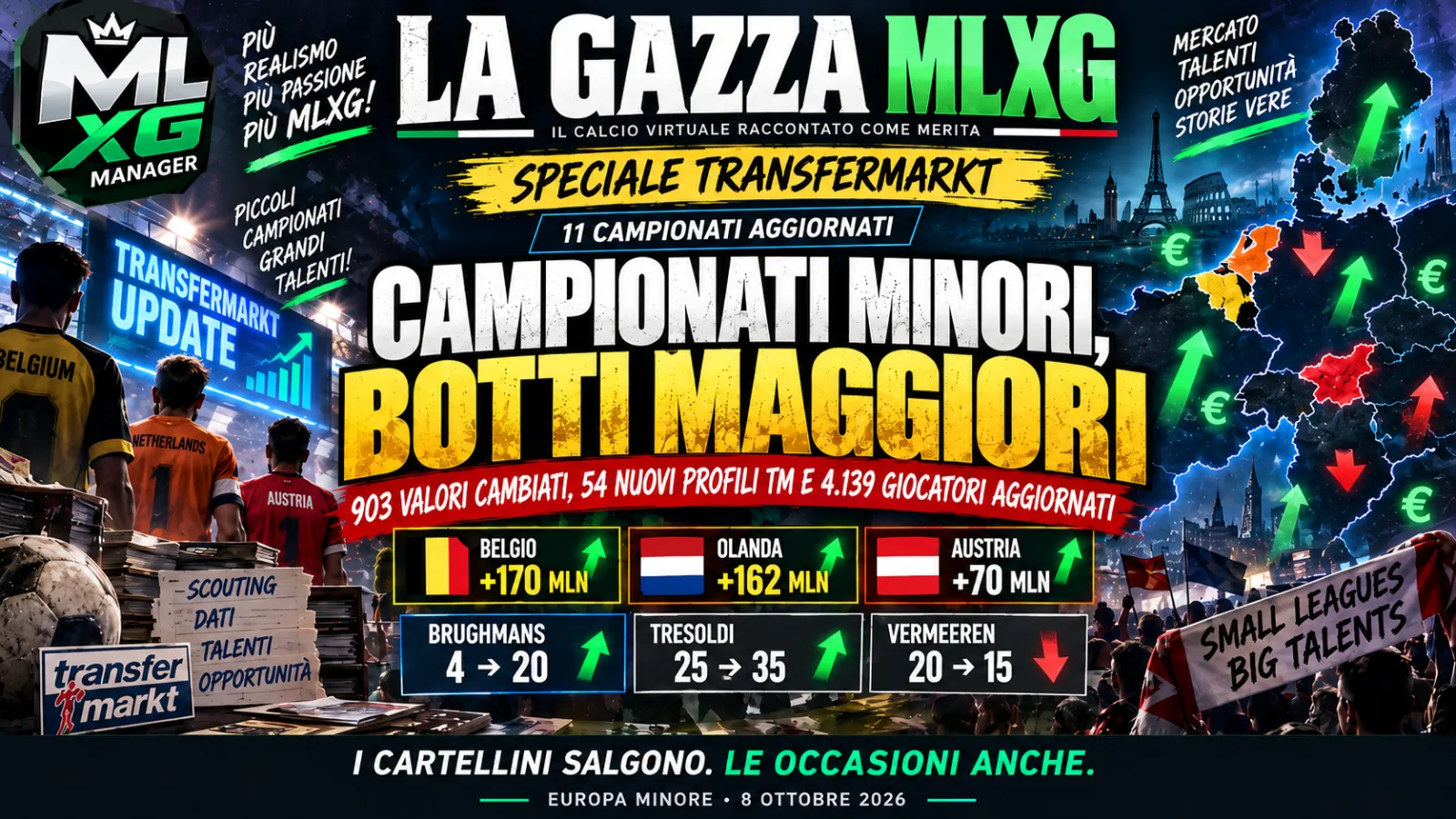 🗞️ LA GAZZA MLXG — SPECIALE TRANSFERMARKT LI CHIAMAVATE MINORI. ADESSO VI CHIEDONO IL ROGITO.