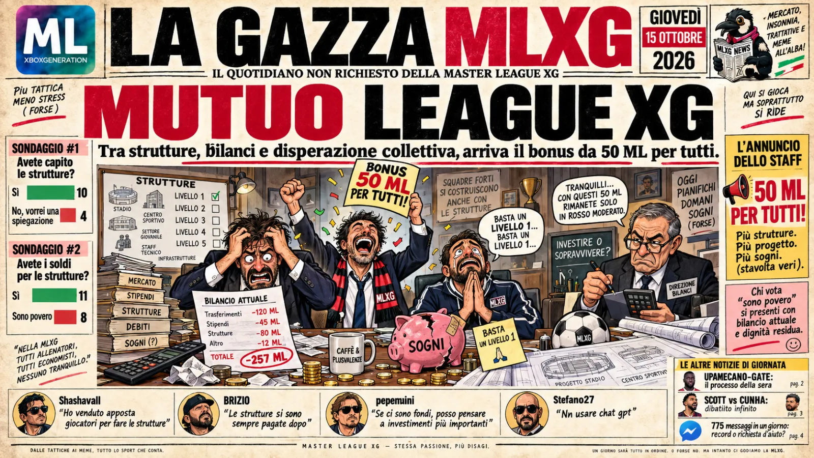 🏦 MUTUO LEAGUE XG